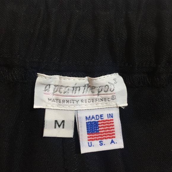 a pea In the pod black maternity pants - Picture 3 of 3